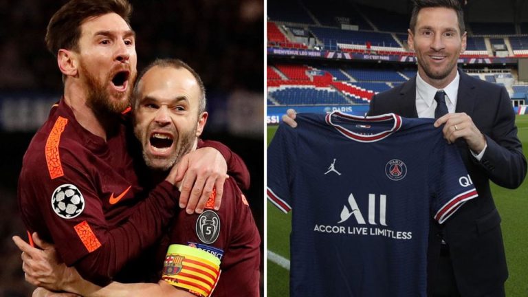 Andres Iniesta: Bolno je vidjeti Messija u drugom dresu