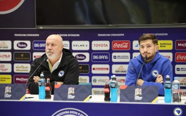 Barbarez i Gigović pred utakmicu sa Poljskom