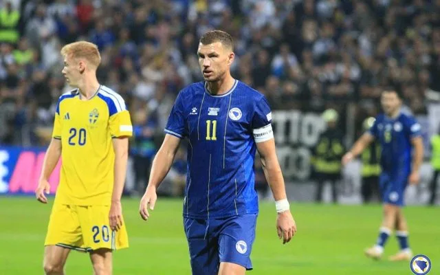 Remi sa Švedskom na oproštaju Edina Džeke